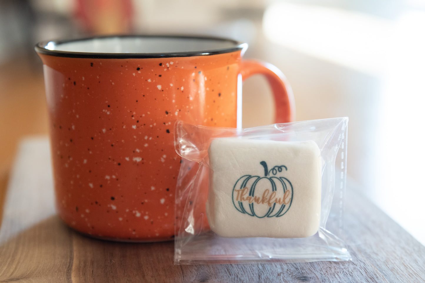 Marshmallow Wedding Favors with Custom Text or Images - A Unique Treat for Guests