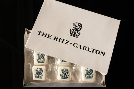 Custom Logo Marshmallow Box for Corporate Events, Company Branding, and Client Gifts