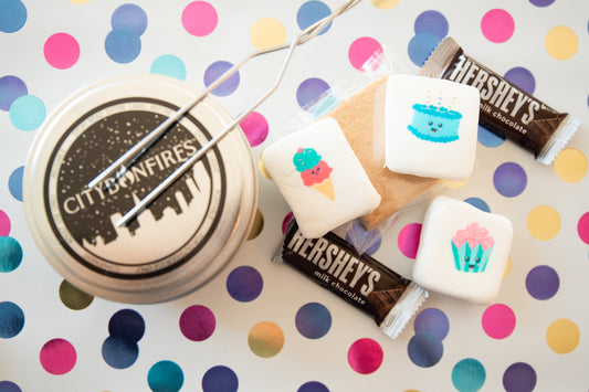 Printed Marshmallows for Events or Parties - Add Your Own Design