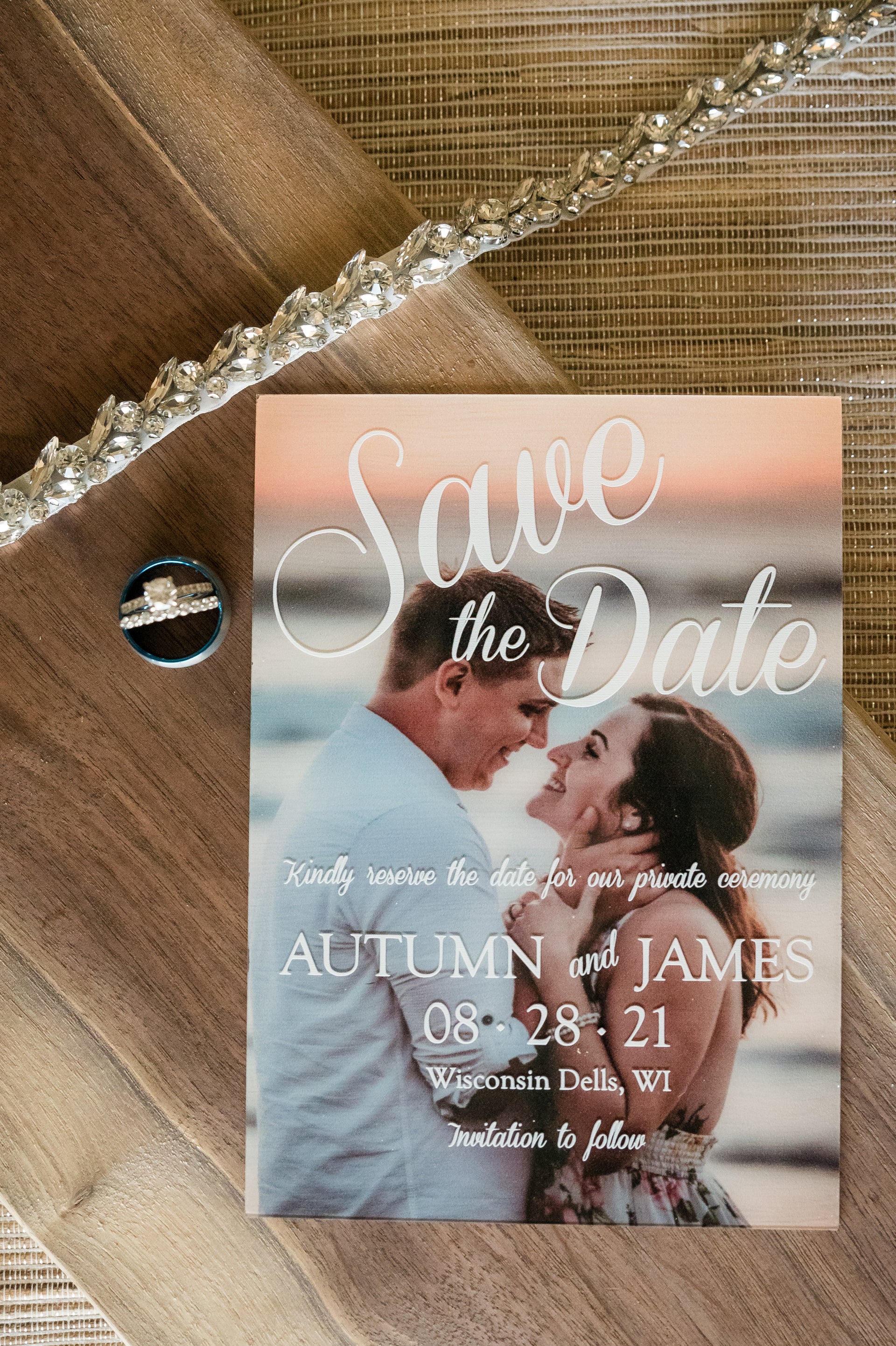 Custom Save the Dates & Wedding Invites